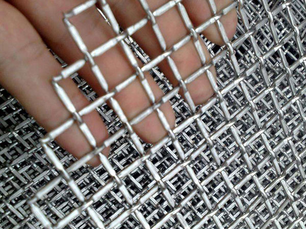 镀锌轧花网案例展示